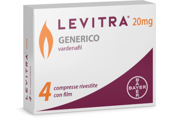 Levitra Generico 20mg 120 pastillas