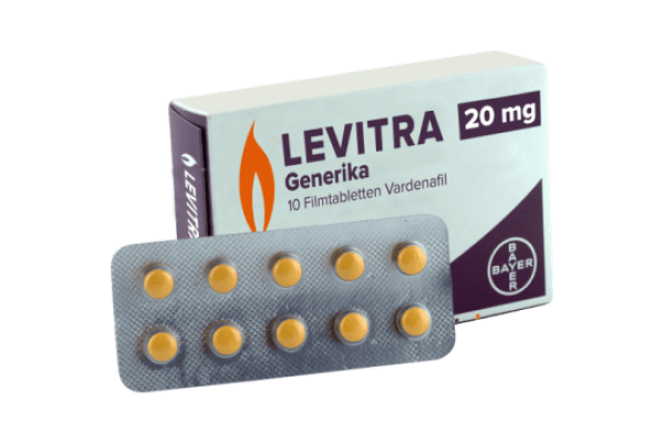 Levitra Generico 20mg 60 pastillas
