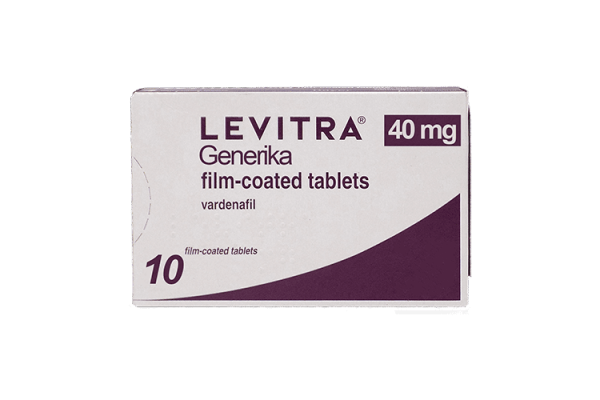 Levitra Generico 40mg 180 pastillas
